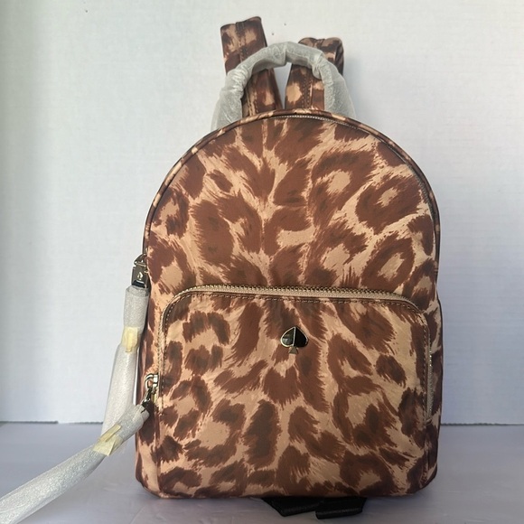 NWT Kate Spade Taylor Leopard Print Small Backpack main image 10